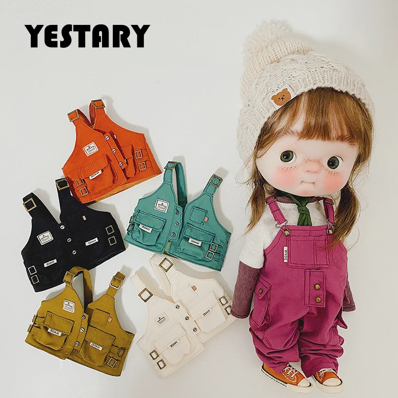 YESTARY BJD Dolls Clothes Polarized Vest For 1/6 1/5 1/4 Doll Accessories Clothing Handmade Vest Coats For Qbaby Blythe Clothes
YESTARY BJD Dolls Clothes Polarized Vest For 1/6 1/5 1/4 Doll Accessories Clothing Handmade Vest Coats For Qbaby Blythe Clothes