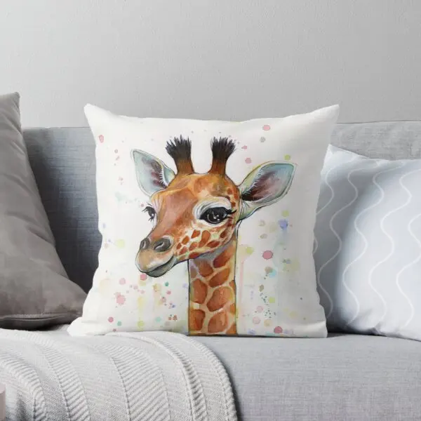 Baby Giraffe Watercolor Painting Nurser Printing Throw Pillow Cover Sofa Case Cushion Comfort Bed Throw Pillows not include
Baby Giraffe Watercolor Painting Nurser Printing Throw Pillow Cover Sofa Case Cushion Comfort Bed Throw Pillows not include