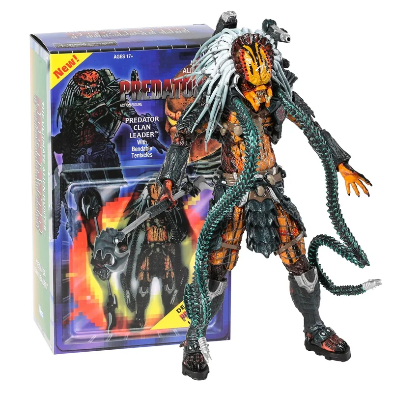 NECA Predator Clan Leader Ultimate экшн-фигурка, Коллекционная модель, кукла, рождественский подарок, игрушка
NECA Predator Clan Leader Ultimate экшн-фигурка, Коллекционная модель, кукла, рождественский подарок, игрушка