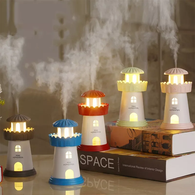 Mini Lighthouse Humidifier Car Home Office Desktop Air Atomizer Small Moisturizing Purifier Girl Heart Creative Gift
Mini Lighthouse Humidifier Car Home Office Desktop Air Atomizer Small Moisturizing Purifier Girl Heart Creative Gift