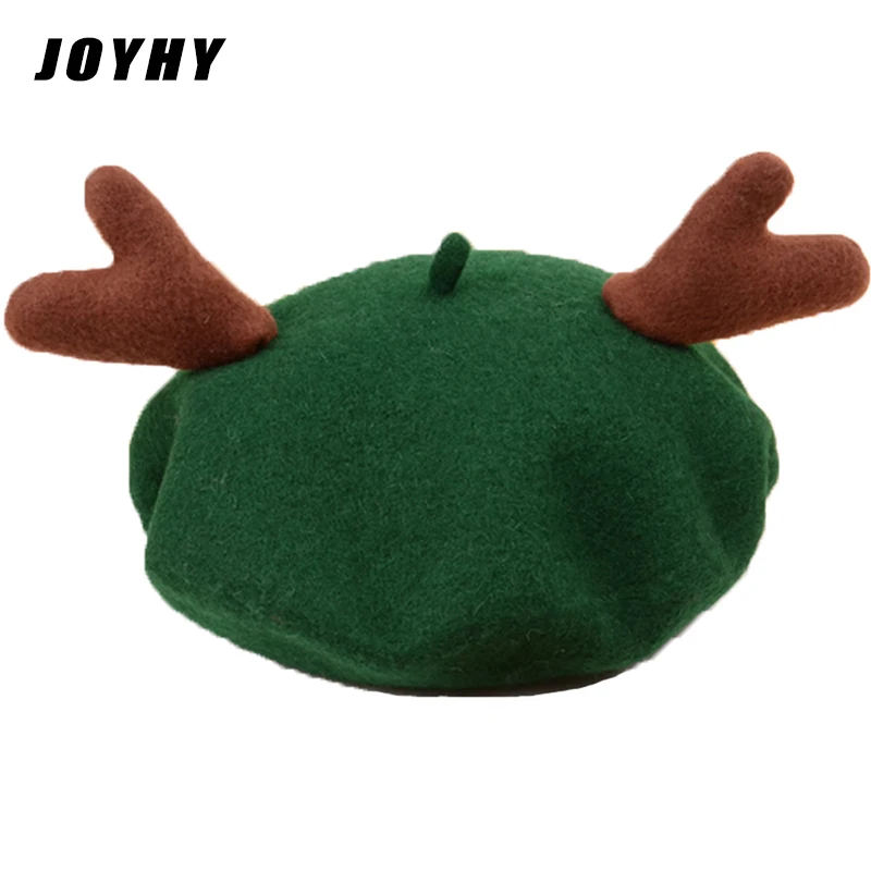 Милые Детские береты JOYHY для девочек и мальчиков с оленями и Рогом, мультяшный шерстяной берет во французском стиле, кепки, шапки 2021, детская ...
Милые Детские береты JOYHY для девочек и мальчиков с оленями и Рогом, мультяшный шерстяной берет во французском стиле, кепки, шапки 2021, детская ...