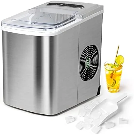 Maker Machine Countertop, 26lb Ice Per Day, Large or Small Ice Option, Easy to Clean, Enjoy Endless Supply of Ice in Party, Offi
Maker Machine Countertop, 26lb Ice Per Day, Large or Small Ice Option, Easy to Clean, Enjoy Endless Supply of Ice in Party, Offi
