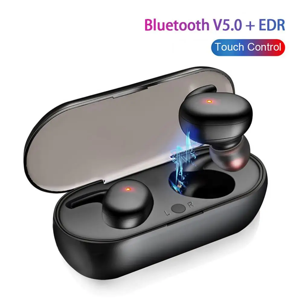 Mini Bluetooth V5.0+EDR Earphone Wireless Headphone Intelligent Noise Reduction Waterproof Headset Stereo Sound Earbuds With Mic
Mini Bluetooth V5.0+EDR Earphone Wireless Headphone Intelligent Noise Reduction Waterproof Headset Stereo Sound Earbuds With Mic
