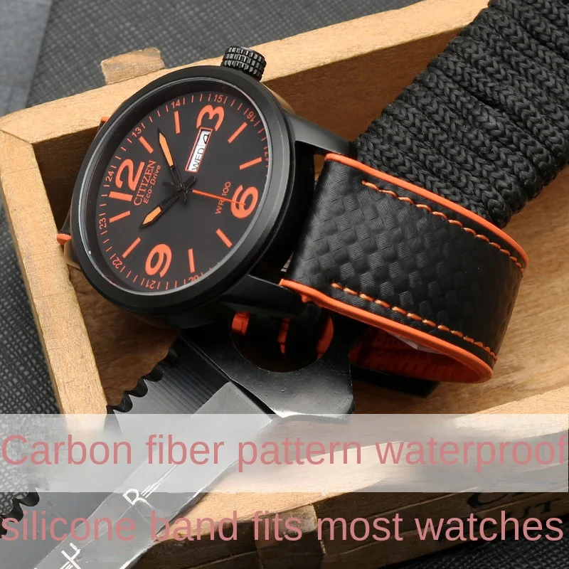 Ремешок для часов Mido Citizen 50, 19, 20, 22, 23 мм, силиконовый, водонепроницаемый, из углеродного волокна
Ремешок для часов Mido Citizen 50, 19, 20, 22, 23 мм, силиконовый, водонепроницаемый, из углеродного волокна