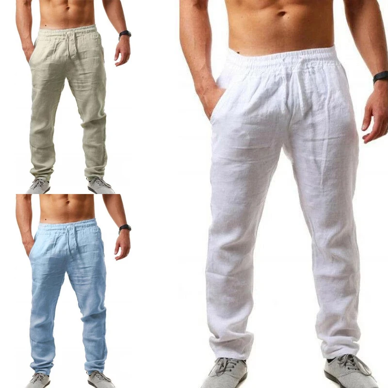 Summer Casual Pants Men jogger Leisure Hip-hop Breathable Cotton Hemp Leisure Sports Pants Gyms Jogger Track Pants
Summer Casual Pants Men jogger Leisure Hip-hop Breathable Cotton Hemp Leisure Sports Pants Gyms Jogger Track Pants