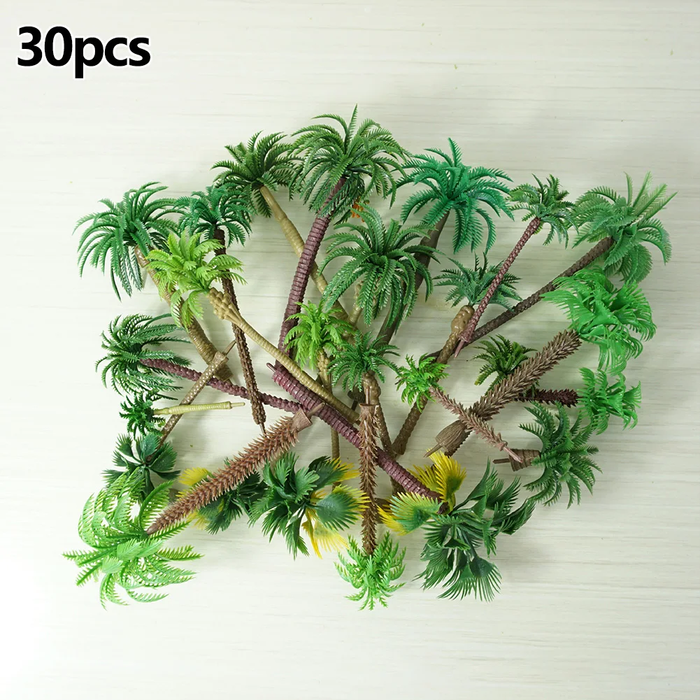 30X Mixed Model Trees Coconut Palm Scale Tree DIY Park Rainforest Train Railroad Decoration Building Landscape Miniature Tree
30X Mixed Model Trees Coconut Palm Scale Tree DIY Park Rainforest Train Railroad Decoration Building Landscape Miniature Tree