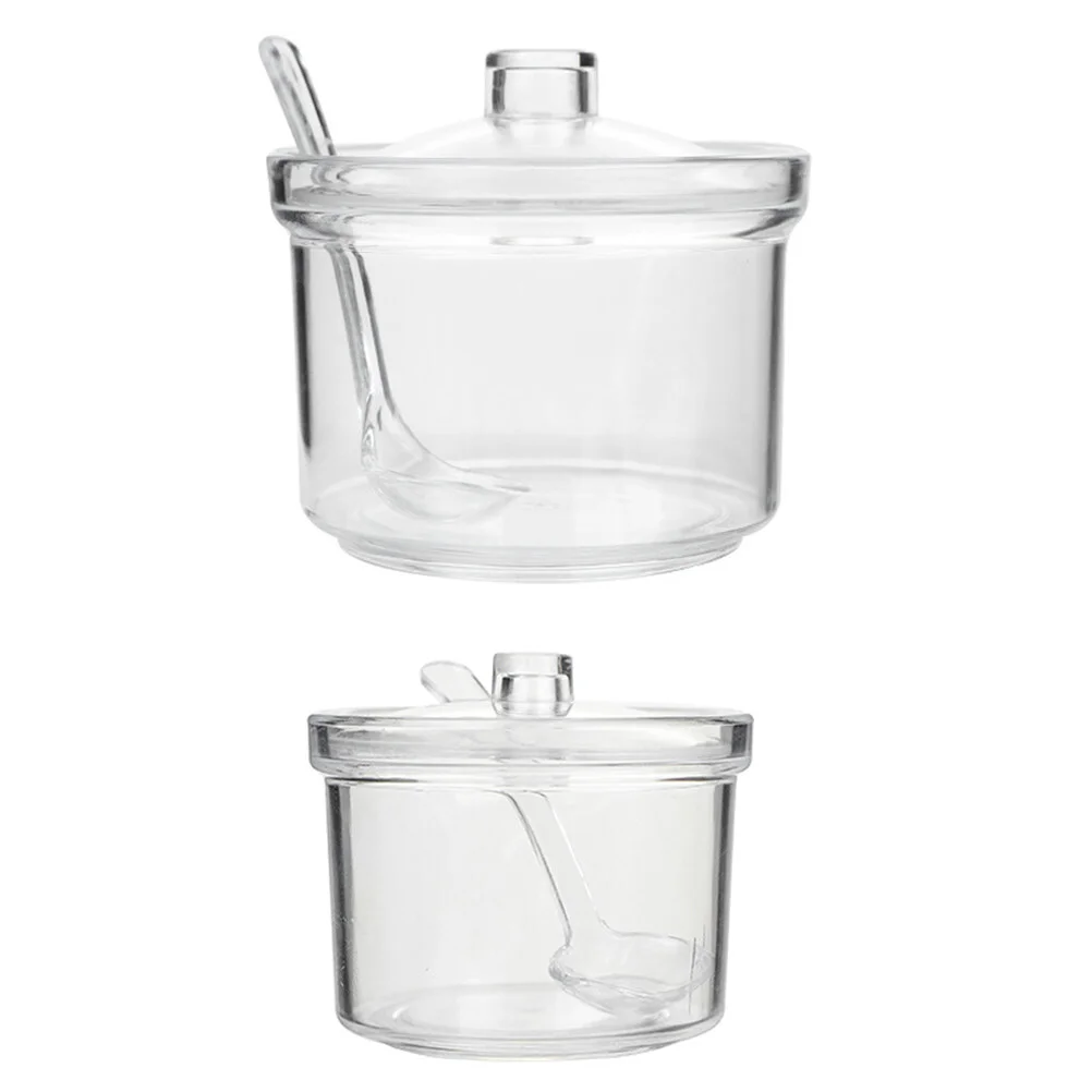 4pcs Condiment Jar Canisters with Lid and Spoon Clear Bottle Seasoning Condiment Terrarium Glass Containers for Kitchen
4pcs Condiment Jar Canisters with Lid and Spoon Clear Bottle Seasoning Condiment Terrarium Glass Containers for Kitchen