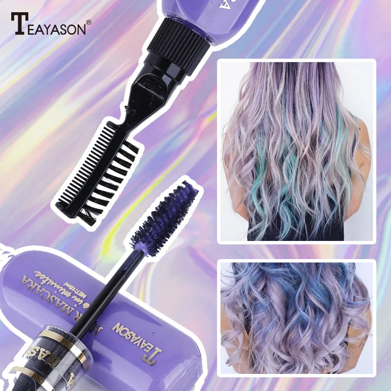 13 Colors Disposable Hair Dye Color One-off Hair Coloured Mascara Hair Beauty Tool Washable Non-toxic DIY Temporary Dual Purpose
13 Colors Disposable Hair Dye Color One-off Hair Coloured Mascara Hair Beauty Tool Washable Non-toxic DIY Temporary Dual Purpose