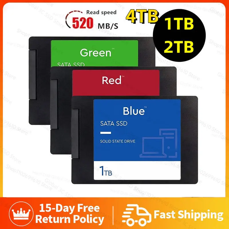 2023 New Portable SSD 1TB 2.5Inch 4TB Sata III Hard Drive For Laptop Micro Computer Desktop 2TB Internal Solid State Disco duro
2023 New Portable SSD 1TB 2.5Inch 4TB Sata III Hard Drive For Laptop Micro Computer Desktop 2TB Internal Solid State Disco duro