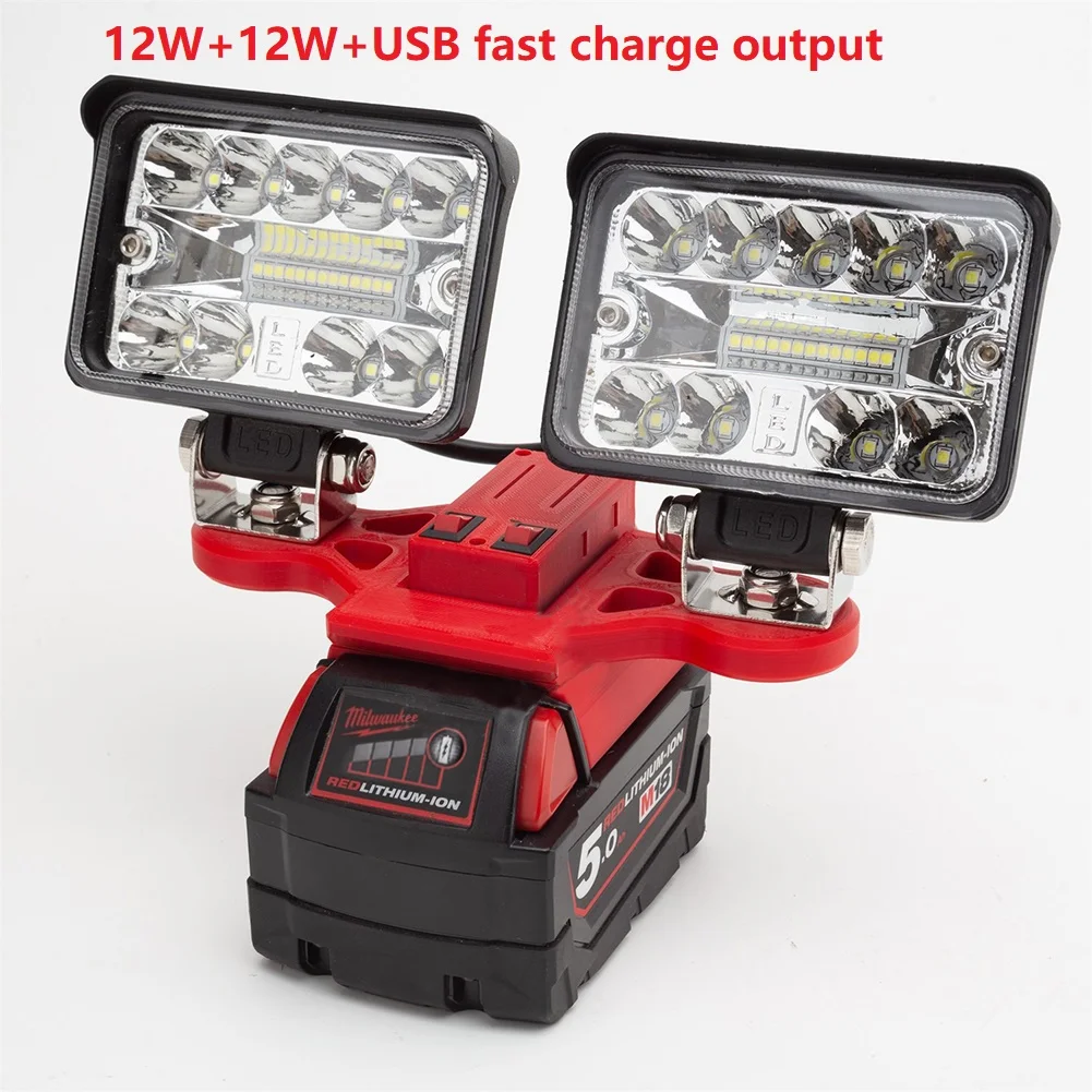 Camping Light Work Light 2 Head 5600LM ABS/Aluminum Equipment W/USB Hiking Hunting Durable High Quality Useful
Camping Light Work Light 2 Head 5600LM ABS/Aluminum Equipment W/USB Hiking Hunting Durable High Quality Useful