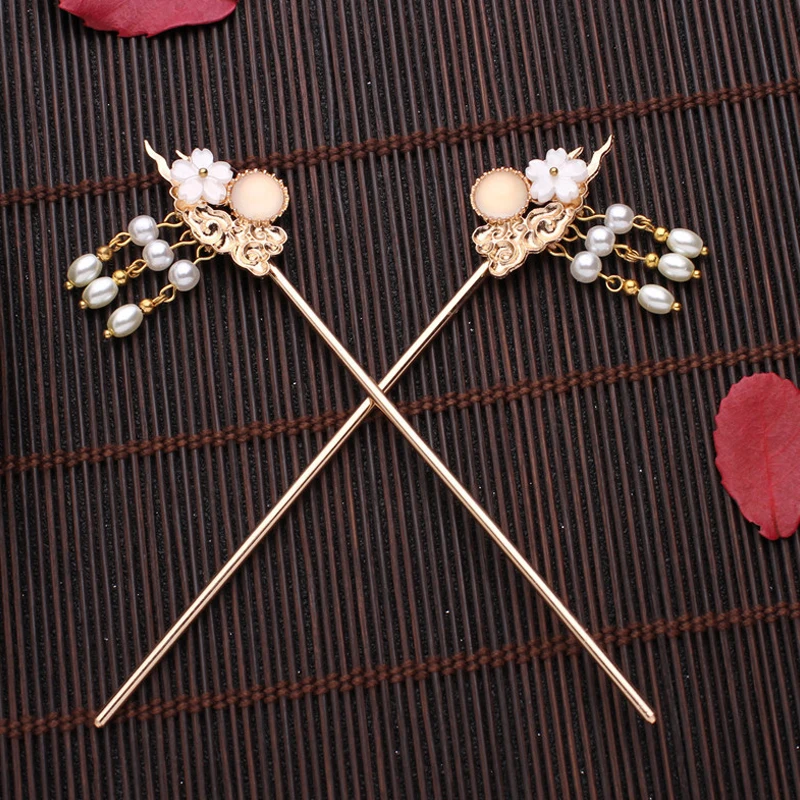 Chinese Style Hairpins For Women Girls Fashion Clothing Accessories Retro Tassels Hairpins Clips Colorful Fresh Hair Sticks
Chinese Style Hairpins For Women Girls Fashion Clothing Accessories Retro Tassels Hairpins Clips Colorful Fresh Hair Sticks