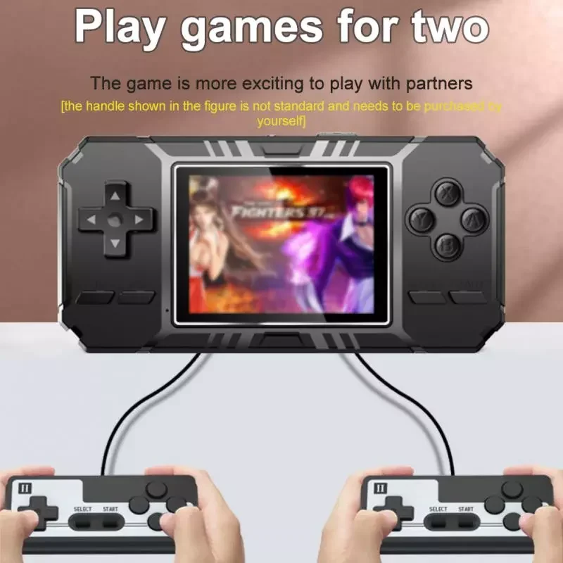 

Retro Portable Video Game Console Handheld Game Player TV Game Console AV Out Handheld Player Gift Built-in 520 games
