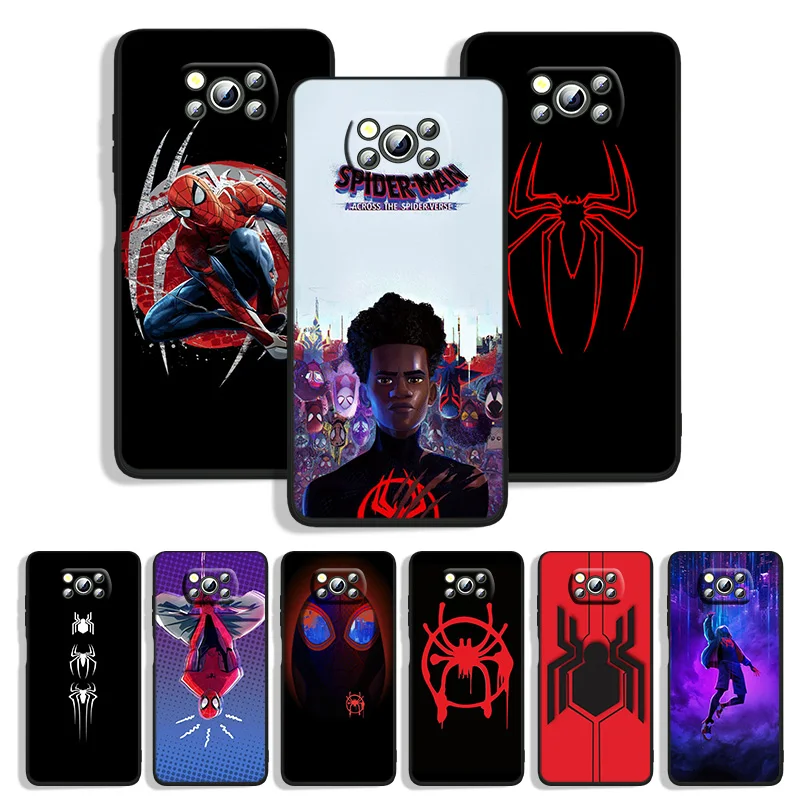 Marvel Spider Man LOGO Phone Case For Xiaomi POCO C55 C40 C3 M5 M4 M3 F4 F3 F2 X5 X4 X3 X2 GT Pro NFC Black Soft Cover
Marvel Spider Man LOGO Phone Case For Xiaomi POCO C55 C40 C3 M5 M4 M3 F4 F3 F2 X5 X4 X3 X2 GT Pro NFC Black Soft Cover