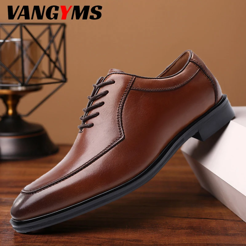 Men's Dress Shoes Luxury Business Oxford Leather Shoes Men's Breathable Office Wedding Flats Mężczyźni Na Co Dzień Buty
Men's Dress Shoes Luxury Business Oxford Leather Shoes Men's Breathable Office Wedding Flats Mężczyźni Na Co Dzień Buty