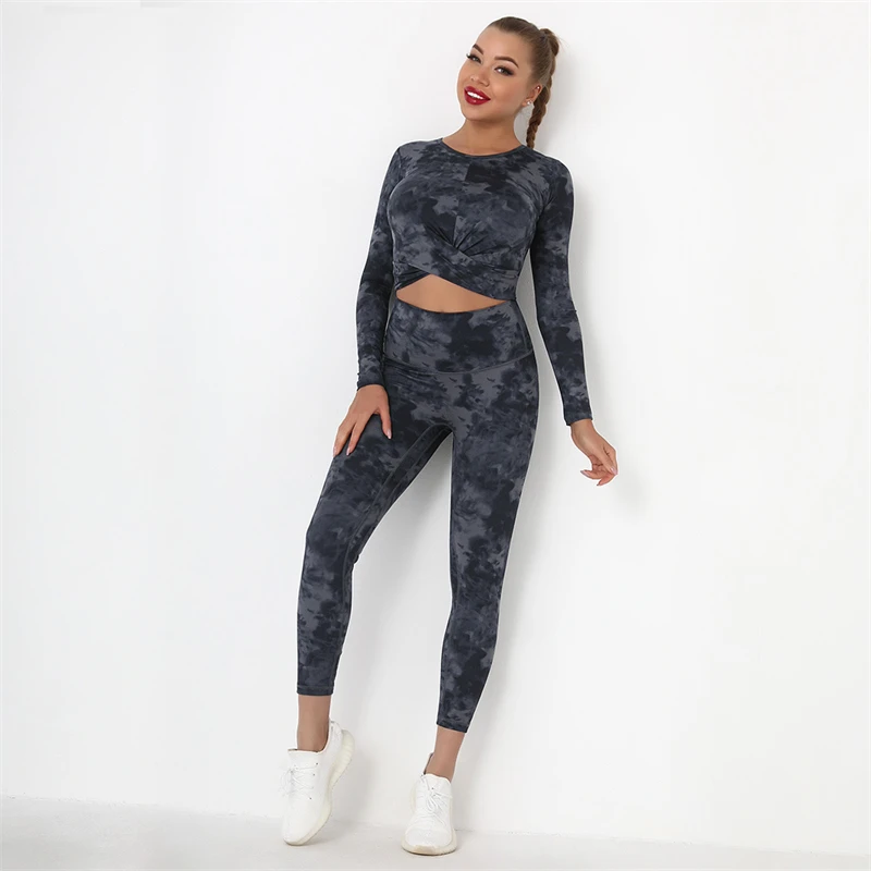 Women Fitness Suit Seamless Set Workout Sportswear Gym Clothing Fitness Long Sleeve Crop Top High Waist Leggings Sport 2pcs Suit
Women Fitness Suit Seamless Set Workout Sportswear Gym Clothing Fitness Long Sleeve Crop Top High Waist Leggings Sport 2pcs Suit