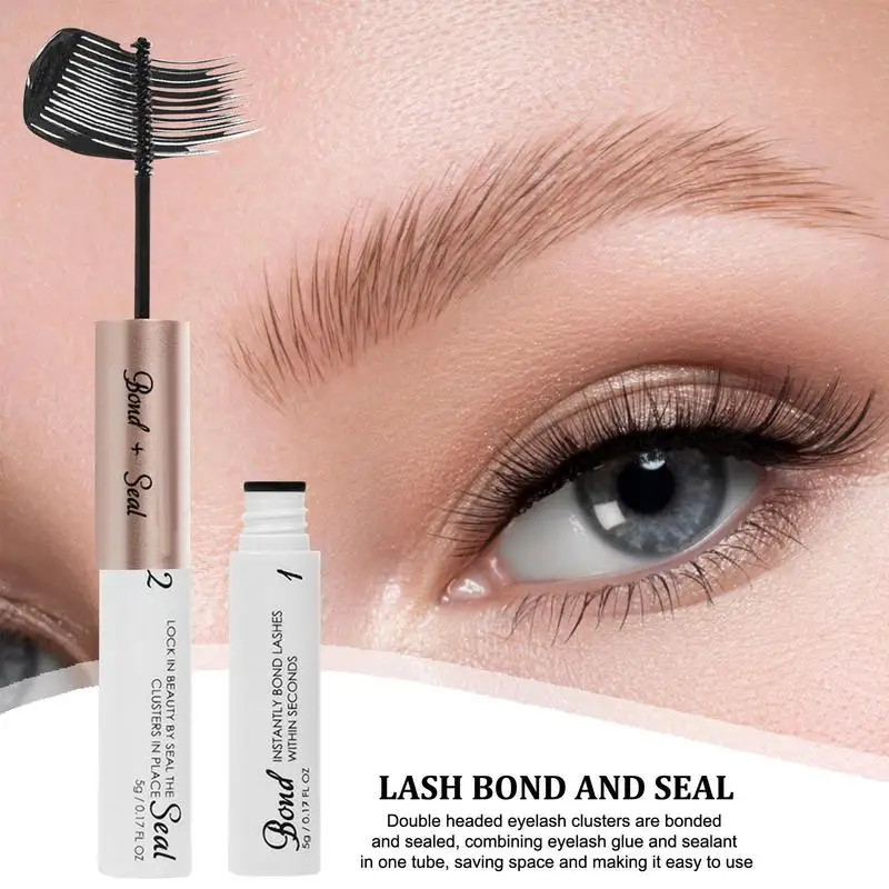 Eyelash Glue Bond & Seal Lash Glue Strong Eyelash Extension Sealer Single Cluster Segmented False Mink Fast Dry Lash Bonder
Eyelash Glue Bond & Seal Lash Glue Strong Eyelash Extension Sealer Single Cluster Segmented False Mink Fast Dry Lash Bonder