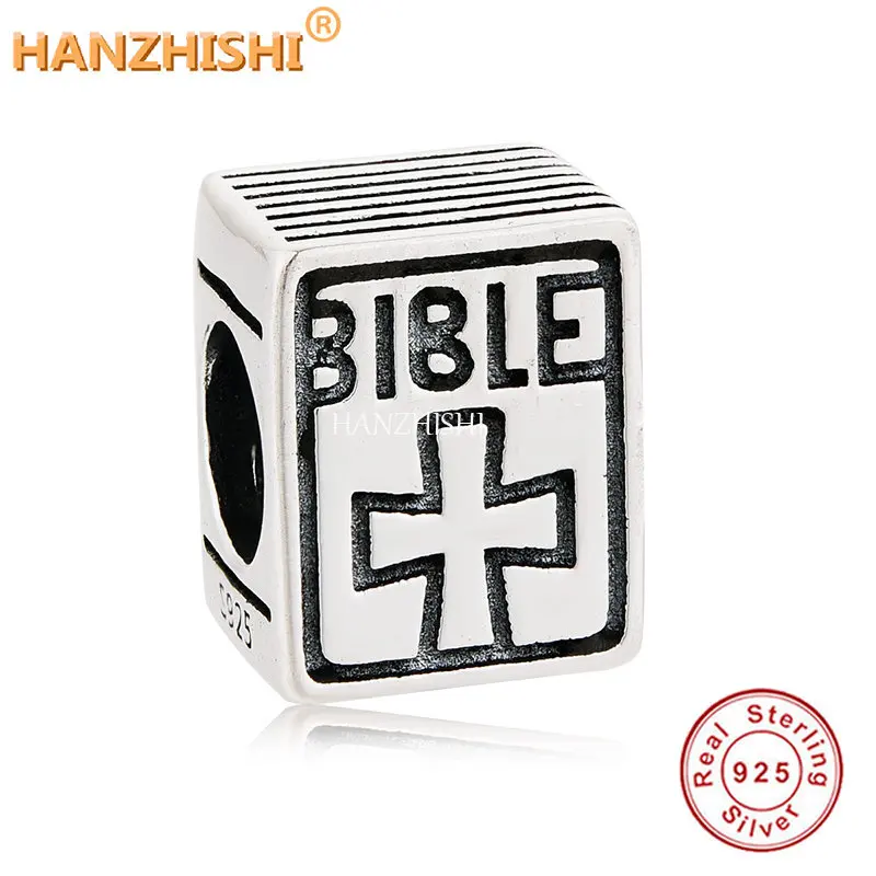 Authentic Real 925 Sterling Silver Vintage Bible Book Cross Beads Charms Fit Original Bracelet Necklace Jewelry Berloque
Authentic Real 925 Sterling Silver Vintage Bible Book Cross Beads Charms Fit Original Bracelet Necklace Jewelry Berloque