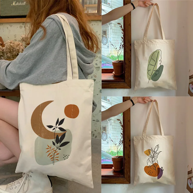 Retro Boho Plants Aesthetic Canvas Tote Bag Lady Handbag Harajuku Ulzzang Fashion Shoulder Bags Large Capacity Student Book Bag
Retro Boho Plants Aesthetic Canvas Tote Bag Lady Handbag Harajuku Ulzzang Fashion Shoulder Bags Large Capacity Student Book Bag