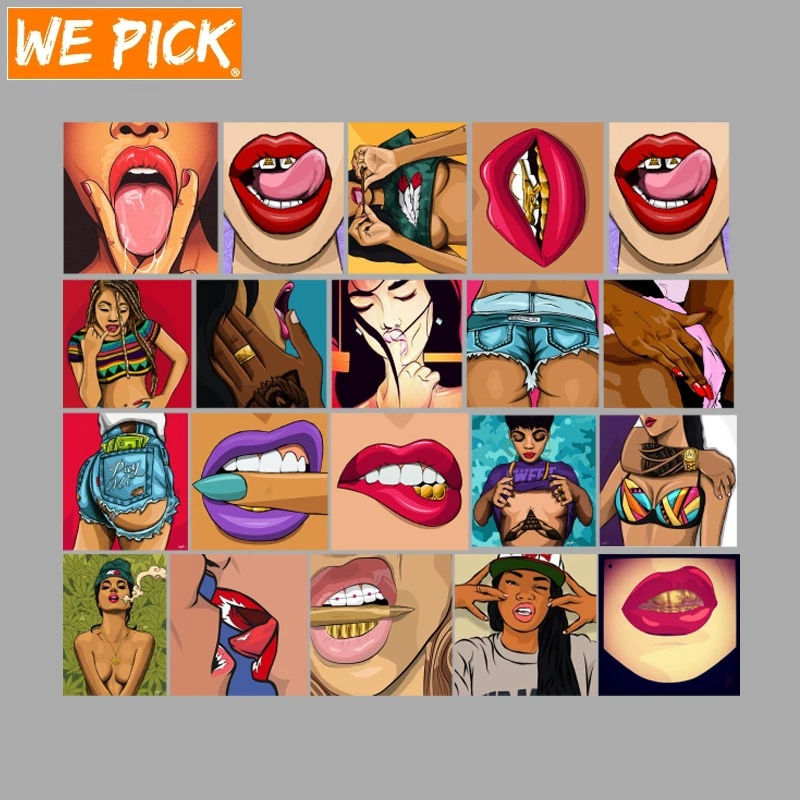 10/47 Pcs Pvc Waterproof Tease Vulgar Sexy Beauty Girls Stickers For Laptop Motorcycle Skateboard Luggage Decal Toy Sticker
10/47 Pcs Pvc Waterproof Tease Vulgar Sexy Beauty Girls Stickers For Laptop Motorcycle Skateboard Luggage Decal Toy Sticker