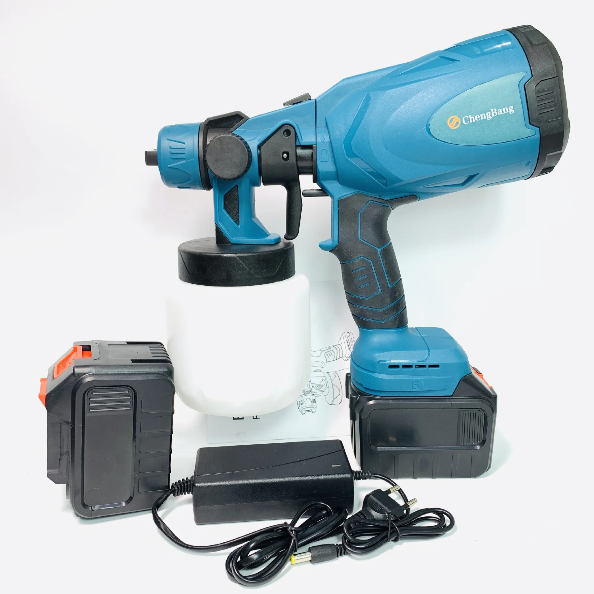 Source factory foreign trade high quality lithium battery spray gun rechargeable electric spray gun handheld paint spray gun
Source factory foreign trade high quality lithium battery spray gun rechargeable electric spray gun handheld paint spray gun