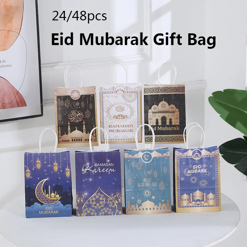 24/48 шт., крафт-бумага Eid Mubarak, сумочка, Подарочная сумка, мусульманская исламская фотобумага, элементы Корана 2022
24/48 шт., крафт-бумага Eid Mubarak, сумочка, Подарочная сумка, мусульманская исламская фотобумага, элементы Корана 2022