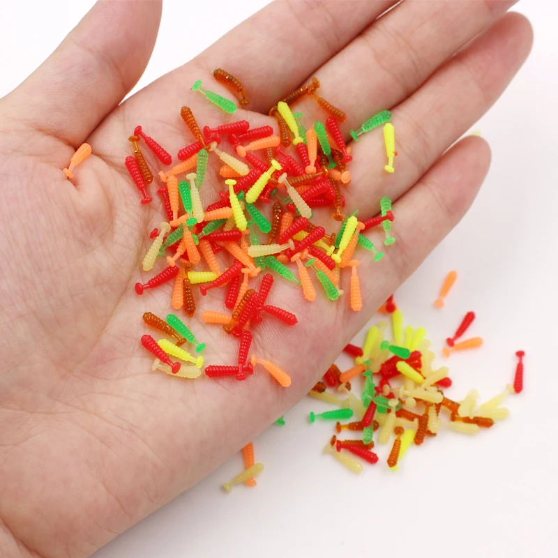 Mini Soft Lure 50pcs/lot Fishing Lure Wobbler 10mm 7 Colors Easy Shiner Worm Carp Fishing Silicone Bait Isca Artificial
Mini Soft Lure 50pcs/lot Fishing Lure Wobbler 10mm 7 Colors Easy Shiner Worm Carp Fishing Silicone Bait Isca Artificial