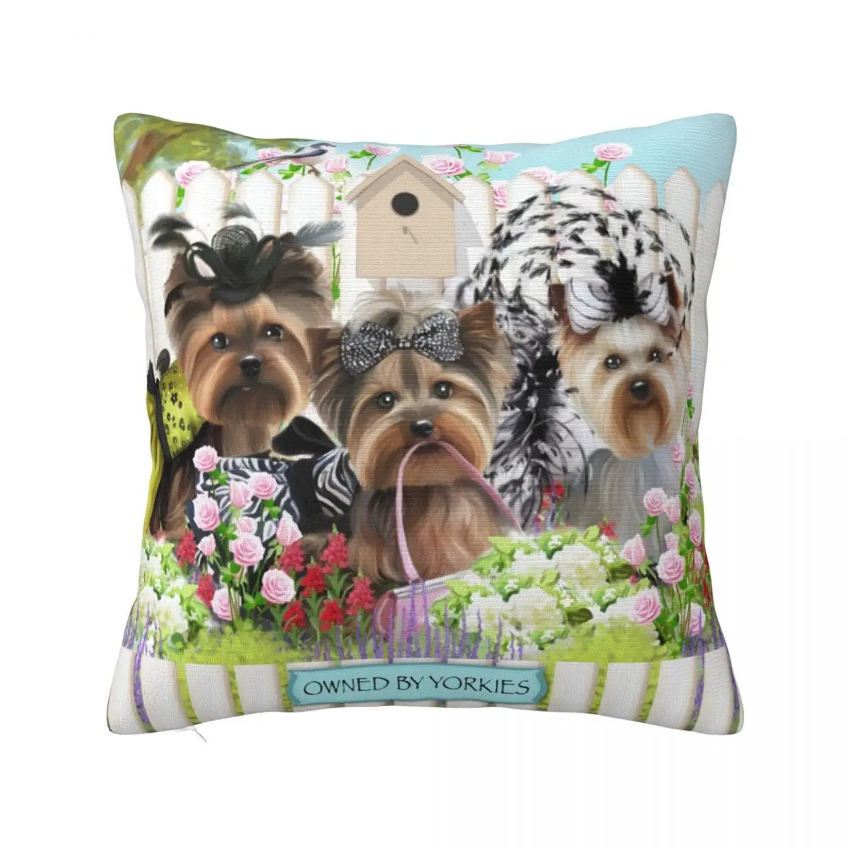 Yorkshire Terrier Pillow Case Owned by Yorkies ByCatiaCho Sofa Zipper Pillowcase Summer Funny Polyester Cover
Yorkshire Terrier Pillow Case Owned by Yorkies ByCatiaCho Sofa Zipper Pillowcase Summer Funny Polyester Cover