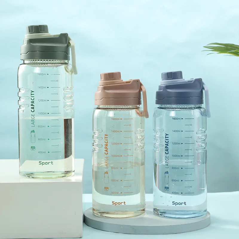 1500ml Sports Transparent Plastic Cup Fitness Water Bottle with Rope Travel Space Cup Large Capacity Water Cup with Tea Isolator
1500ml Sports Transparent Plastic Cup Fitness Water Bottle with Rope Travel Space Cup Large Capacity Water Cup with Tea Isolator