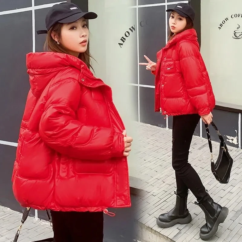 2023 Winter New Cotton Coat Women Warm Thick Cotton Padded Jacket Korean Loose Hooded Parkas Coat Women Snow Coat Winter Jacket
2023 Winter New Cotton Coat Women Warm Thick Cotton Padded Jacket Korean Loose Hooded Parkas Coat Women Snow Coat Winter Jacket