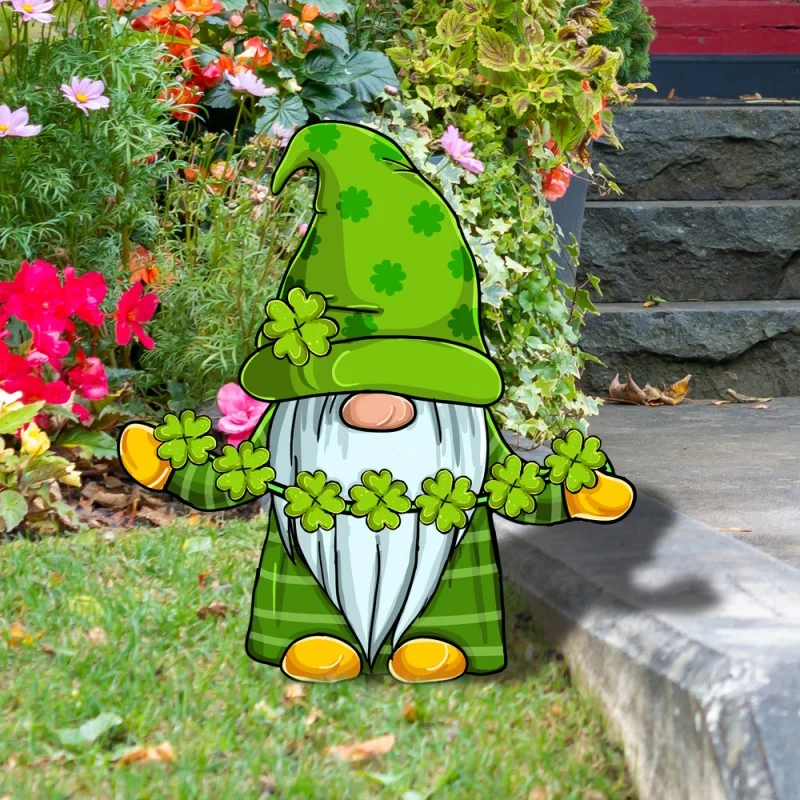 Yklu168 St. Patrick's Day Dwarf Hat Four-Leaf Clover Acrylic Courtyard Floor Outlet Garden Outdoor
Yklu168 St. Patrick's Day Dwarf Hat Four-Leaf Clover Acrylic Courtyard Floor Outlet Garden Outdoor