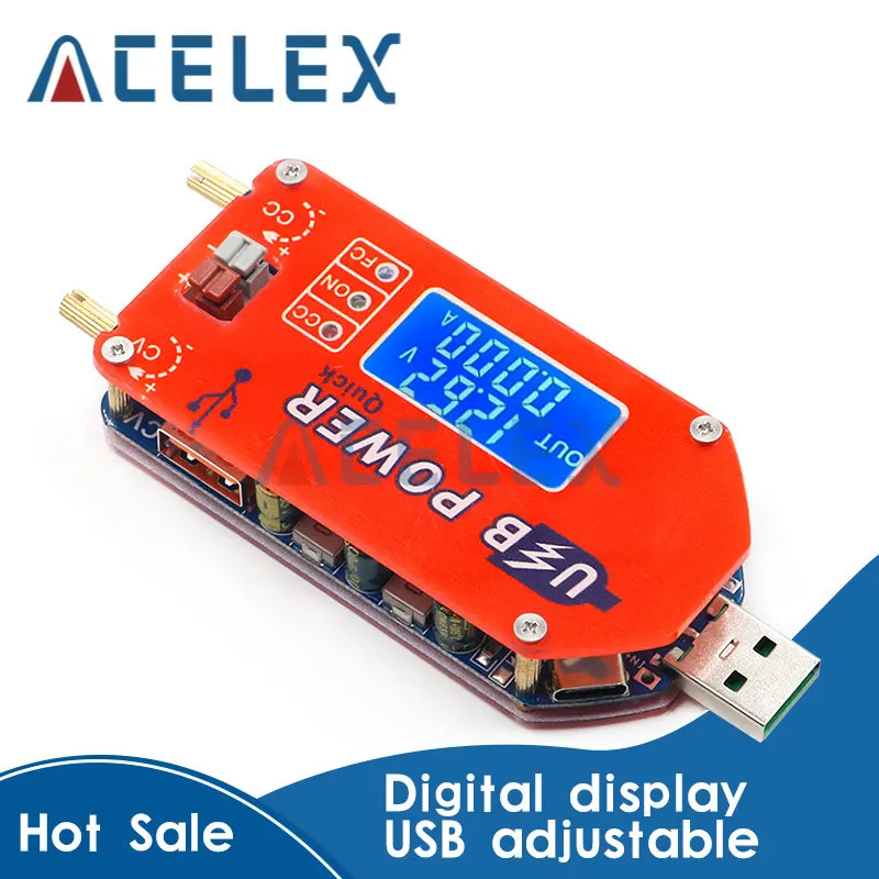 DP3A Digital display USB adjustable power module DC 1-30V 15W QC 2.0 3.0 FCP Quick charge laboratory power supply regulador
DP3A Digital display USB adjustable power module DC 1-30V 15W QC 2.0 3.0 FCP Quick charge laboratory power supply regulador