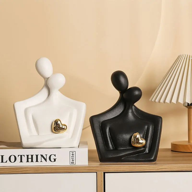 Abstract art Ceramic Characters Lovers' Ornaments Entrance Study Bedroom Decoration Home Model Room Artwork Ornaments
Abstract art Ceramic Characters Lovers' Ornaments Entrance Study Bedroom Decoration Home Model Room Artwork Ornaments