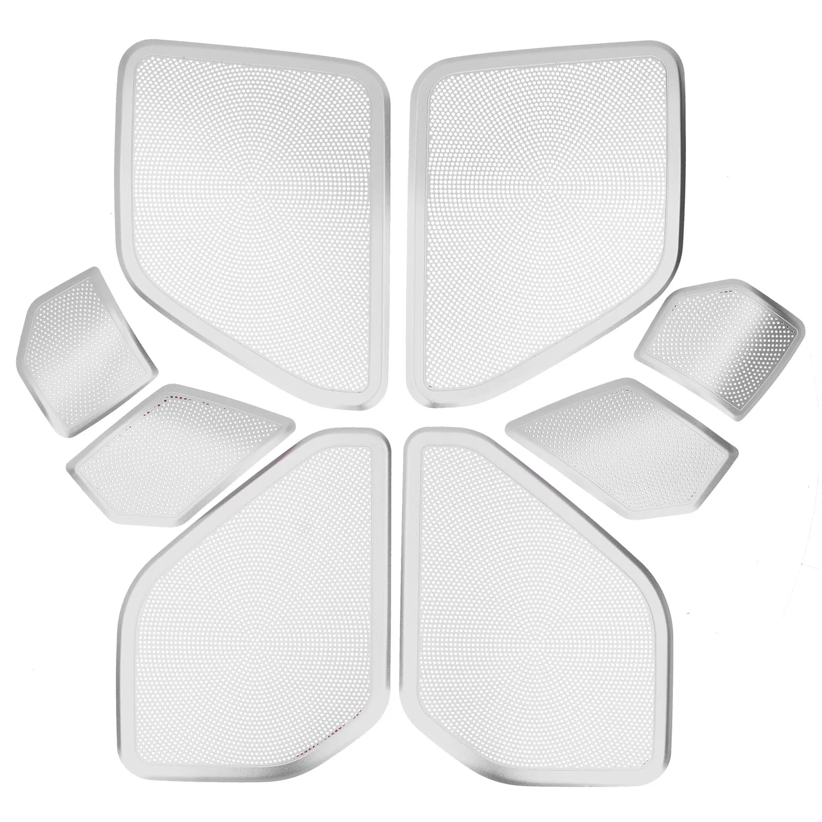 8pcs Car Door Audio Speaker Cover Trim Decoration Fit for Land Rover Defender 2020-2021
8pcs Car Door Audio Speaker Cover Trim Decoration Fit for Land Rover Defender 2020-2021