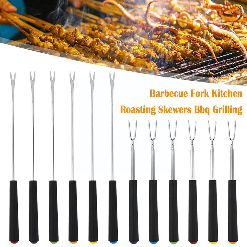 6Pcs Telescopic Barbecue Fork Kitchen Roasting Skewers Grill Cooking Supplies Forks Meat Tools Outdoor Bbq Grilling Outdoor U4X5
6Pcs Telescopic Barbecue Fork Kitchen Roasting Skewers Grill Cooking Supplies Forks Meat Tools Outdoor Bbq Grilling Outdoor U4X5