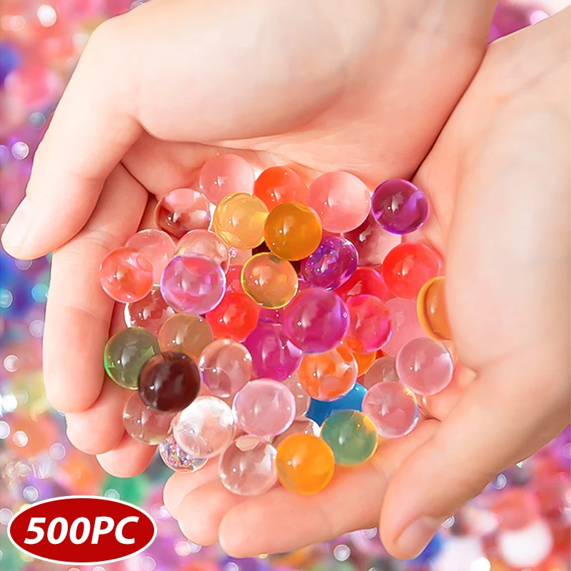 500pcs Magic Crystal Soil Mud Children Toy Water Beads for Kids Flowers Growing Up Hydrogel Balls Home Decor Potted
500pcs Magic Crystal Soil Mud Children Toy Water Beads for Kids Flowers Growing Up Hydrogel Balls Home Decor Potted