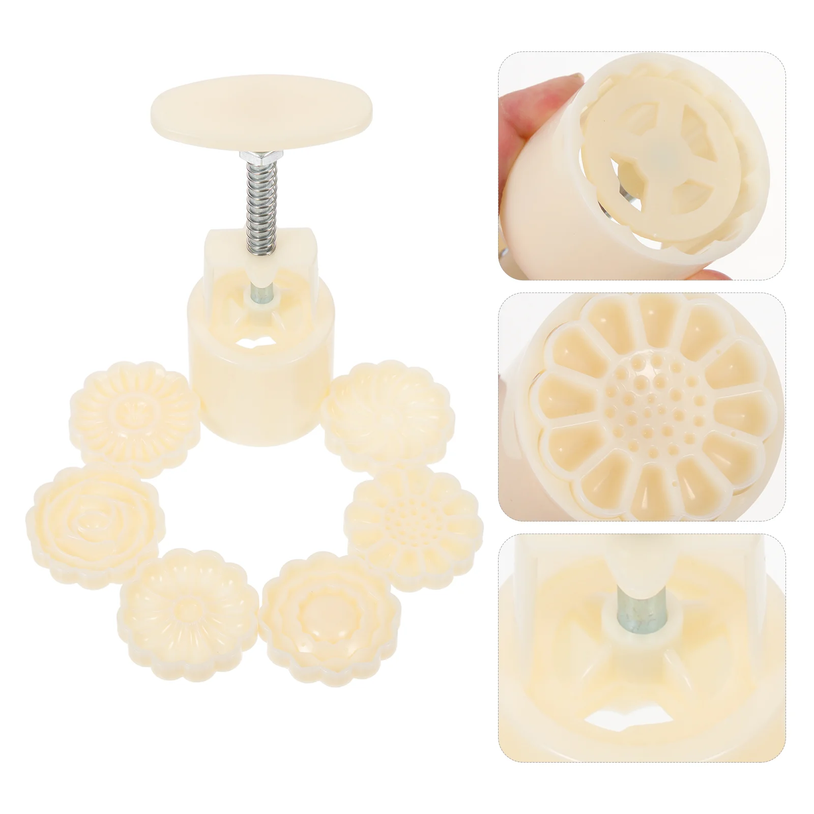 Molds Cake Press Cookie Flower Mooncake Moon Pastry Stamp Fondant Autumn Festival Baking Chinese Mould Floralshape Dough Pizza
Molds Cake Press Cookie Flower Mooncake Moon Pastry Stamp Fondant Autumn Festival Baking Chinese Mould Floralshape Dough Pizza