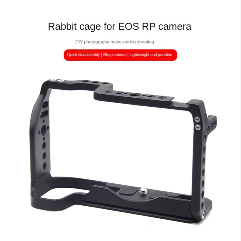 DSLR Camera Box With 1/4 Thread Holes For Canon EOS RP Feature For Magic Arm Microphone Fill Light Attachment
DSLR Camera Box With 1/4 Thread Holes For Canon EOS RP Feature For Magic Arm Microphone Fill Light Attachment