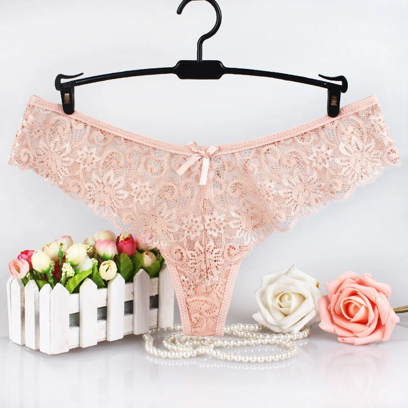 Lingerie Panties Women's T-string Pants Women's Sexy T-pants Lace Temptation Underwear
Lingerie Panties Women's T-string Pants Women's Sexy T-pants Lace Temptation Underwear