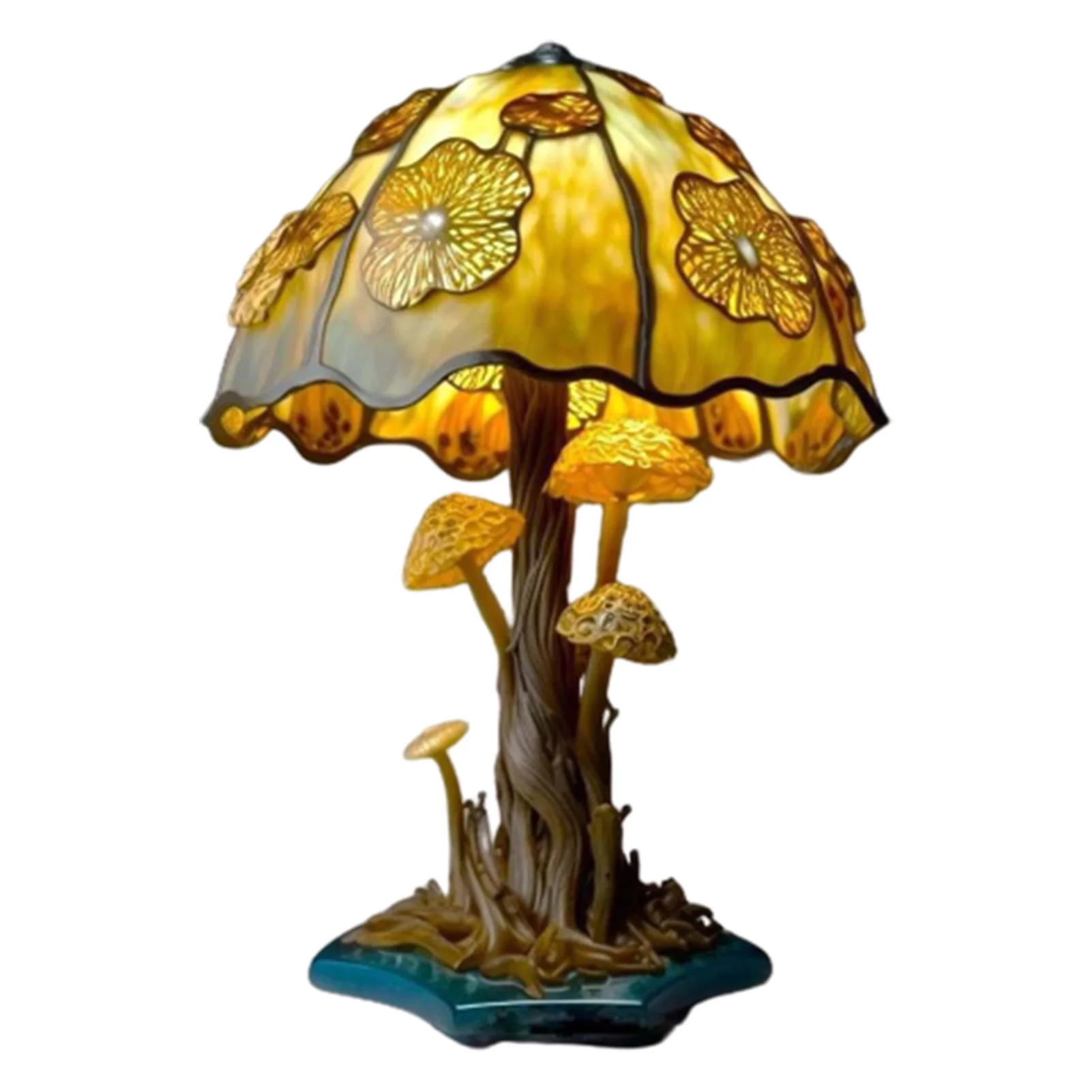 Stained Plant Series Table Lamp Bohemian Resin Mushroom Table Lamp Night Light for Bedroom Living Room
Stained Plant Series Table Lamp Bohemian Resin Mushroom Table Lamp Night Light for Bedroom Living Room