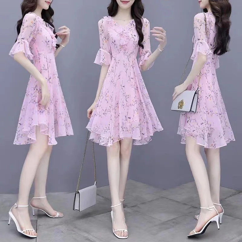 Elegant Sweet Fairy Dress Women Spring Summer Long Sleeve Midi Dress Fashion Casual Vintage Solid Color High Waist A Line Dress
Elegant Sweet Fairy Dress Women Spring Summer Long Sleeve Midi Dress Fashion Casual Vintage Solid Color High Waist A Line Dress