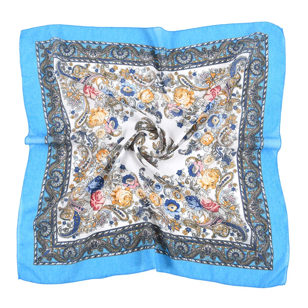 70*70cm Russian Style Floral Printed Square Scarf Women Small Handkerchief Headband Bandana Hijab Shawl Babushka Head Scarves
70*70cm Russian Style Floral Printed Square Scarf Women Small Handkerchief Headband Bandana Hijab Shawl Babushka Head Scarves