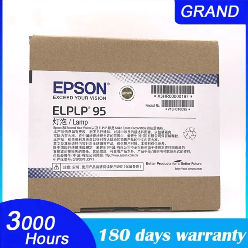 ELPLP95 100% Оригинальная Лампа для проектора с корпусом OEM для детской лампы/детской лампы
ELPLP95 100% Оригинальная Лампа для проектора с корпусом OEM для детской лампы/детской лампы