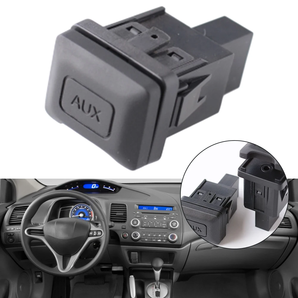 Car Auxiliary Input Port Aux Switch Replacement Fit For Honda For Civic For CRV 2009-2011 39112-SNA-A01 Auxiliary Input Aux Port
Car Auxiliary Input Port Aux Switch Replacement Fit For Honda For Civic For CRV 2009-2011 39112-SNA-A01 Auxiliary Input Aux Port