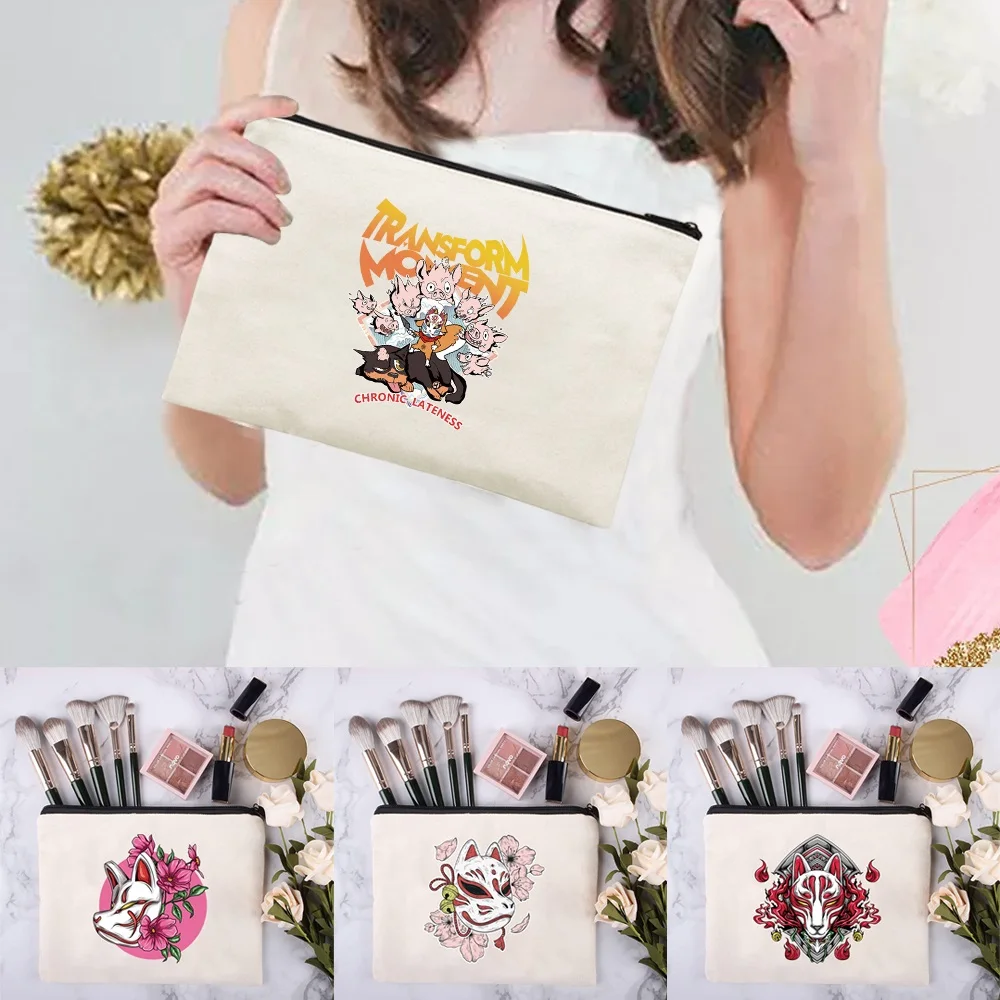 Portable Cosmetic Bag Lipstick Make Up Bag Personalized Fashion Toiletries Organize Multipurpose Pencil Case Purse Mask Print
Portable Cosmetic Bag Lipstick Make Up Bag Personalized Fashion Toiletries Organize Multipurpose Pencil Case Purse Mask Print
