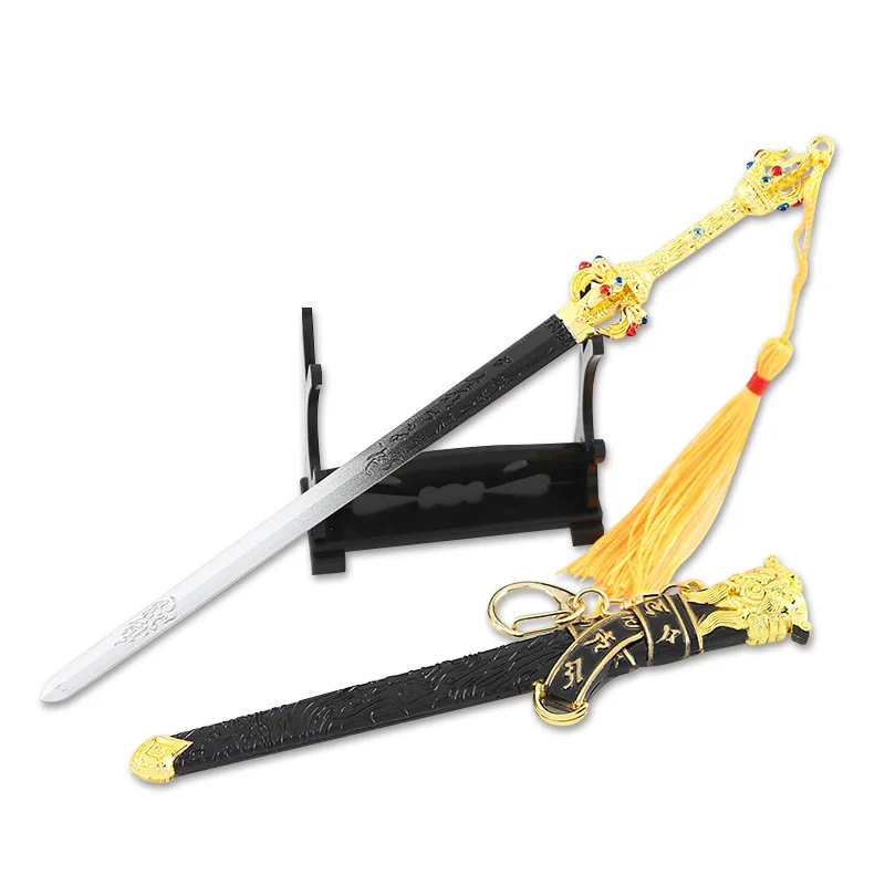 Naraka: Bladepoint Zhengmochi 22cm Swords Trainer Katana Sword Real Military Tactical Replica Children Toy For Children Boy Gift
Naraka: Bladepoint Zhengmochi 22cm Swords Trainer Katana Sword Real Military Tactical Replica Children Toy For Children Boy Gift