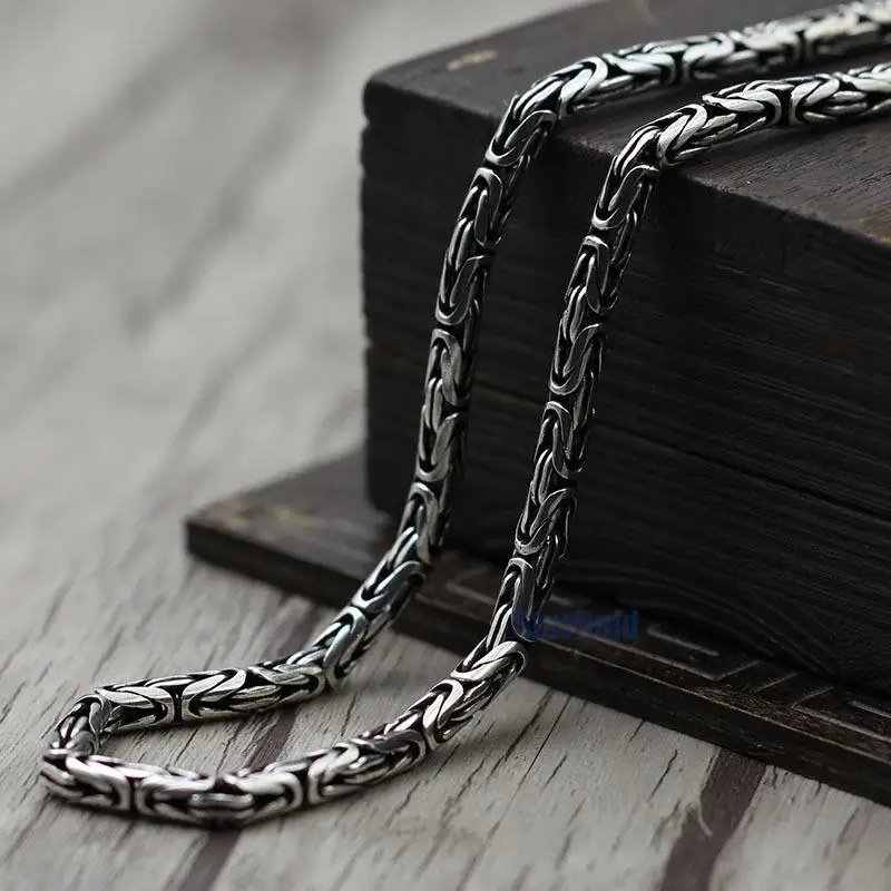 Personalized Retro Simple Dragon Necklace S925 Sterling Silver To Pendant Wild Sweater Chain Thai Silver Jewelry
Personalized Retro Simple Dragon Necklace S925 Sterling Silver To Pendant Wild Sweater Chain Thai Silver Jewelry