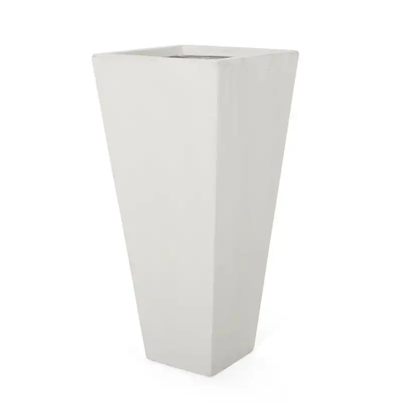Outdoor Cast Planter, Matte White Plant pots Garden supplies Planter Planter pot for indoor plants Garden pots & planters Plant
Outdoor Cast Planter, Matte White Plant pots Garden supplies Planter Planter pot for indoor plants Garden pots & planters Plant
