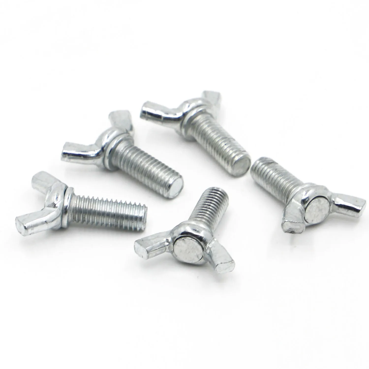 1-10pcs Wing Bolts Butterfly Screw Galvanized Steel M4 M5 M6 M8 M10 M12 Wing Head Thumb Screws DIN316
1-10pcs Wing Bolts Butterfly Screw Galvanized Steel M4 M5 M6 M8 M10 M12 Wing Head Thumb Screws DIN316