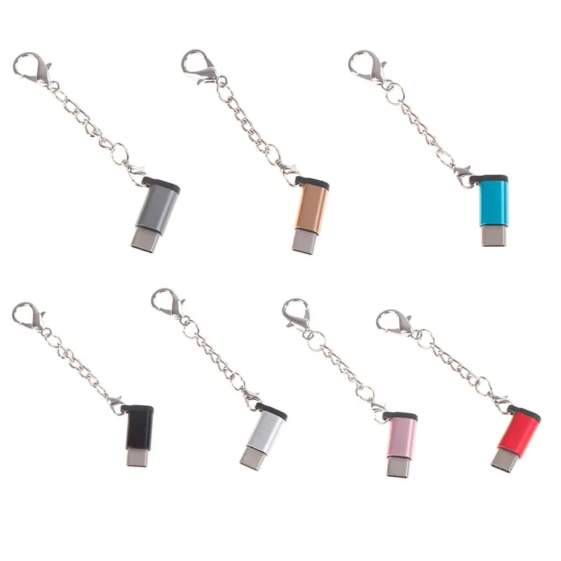 Алюминиевый адаптер Type-C для Micro USB
Алюминиевый адаптер Type-C для Micro USB