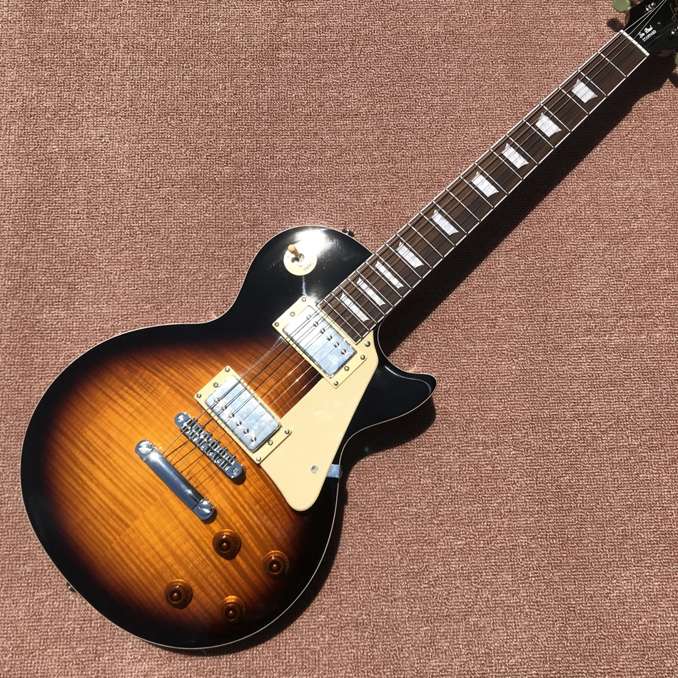 LP Electric Guitar Vintage Sunburst Color Chrome Hardware Rosewood Fingerboard Free Shipping
LP Electric Guitar Vintage Sunburst Color Chrome Hardware Rosewood Fingerboard Free Shipping
